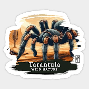 Tarantula - WILD NATURE - TARANTULA SPIDER -17 Sticker